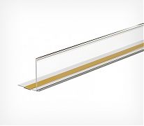 Ценникодержатель ME — это полочный, самоклеящийся ценникодержатель с функцией ограничителя,  Большой выбор POS материалов в интернет магазине – Posmshop